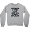 halloween is scary but stomach cancer is deadly spread the word lep sa Crewneck Sweatshirt