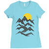 mountain ink Ladies Fitted T-Shirt