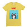 paws Ladies Fitted T-Shirt