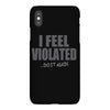 feel violated iPhoneX