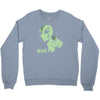 alien believe space sci fi ufo nerd Crewneck Sweatshirt