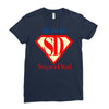 bob is super dad Ladies Fitted T-Shirt
