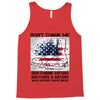 Veteran Don't Thank Me Thank My Brothers &amp; Sister Tank Top