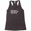perfect head funny bald Racerback Tank