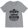 Made In 1944 And Still Awesome V-Neck Tee