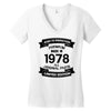 Premium Vintage 1978 Women's V-Neck T-Shirt
