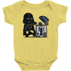 robotic trashcan Baby Onesie