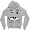 happy fathers day 2 Zipper Hoodie