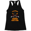 training to be the strongest super saiyan Racerback Tank
