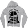 i love my dad Zipper Hoodie