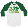 my 1st saint paddyday 3/4 Sleeve Shirt