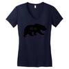 Bear Women's V-Neck T-Shirt