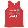 Happy First Father's Day Daddy Tank Top