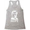 nope Racerback Tank