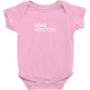 Make Herstory Baby Onesie