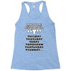i only have sex, ideal gift, birthday present funny Racerback Tank