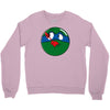 who watches the pizza Crewneck Sweatshirt
