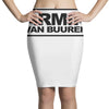 armin van buuren black logo Pencil Skirts