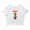 nobody likes him Crop Top