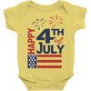 happy 4th of july Baby Bodysuit