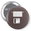 floppy disk Pin-back button