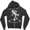 man is go Zipper Hoodie
