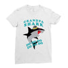 Grandpa Shark -Shark Do Do Do Ladies Fitted T-Shirt