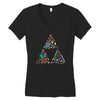 zelda item triforce Women's V-Neck T-Shirt