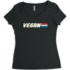 Vegan Parody Cobra Commander Women's Triblend Scoop T-shirt