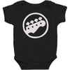 scott pilgrim vs the world bass guitar rockband vintage show movie tee Baby Bodysuit