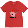 marshmallow prend feu V-Neck Tee