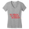Red Sparrow Women's V-Neck T-Shirt