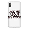 ask me about my cock rooster iPhoneX