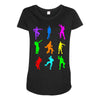 Fortnite Dance Maternity Scoop Neck T-shirt