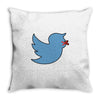 boy bird Throw Pillow