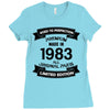 Premium Vintage  1983 Ladies Fitted T-Shirt