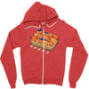 orangemen Zipper Hoodie