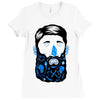 pirate beard Ladies Fitted T-Shirt