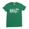 assistant (to the) regional manager Ladies Fitted T-Shirt