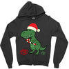 christmas dinosaur Zipper Hoodie
