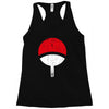 uchiha clan symbol Racerback Tank