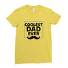 Coolest Dad Ever Ladies Fitted T-Shirt