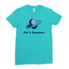 lets bounce Ladies Fitted T-Shirt