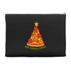 pizza christmas tree pocket Accessory Pouches