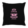 I am a Breast Cancer Survivor - What's Your Superpower? Throw Pillow