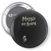 Muggle On Board Army Pin-back button