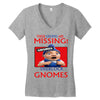 Sherlock Gnomes Women's V-Neck T-Shirt