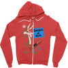 looney tunes genius at work Zipper Hoodie