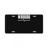 warrior License Plate