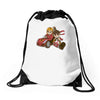super ryu kart Drawstring Bags